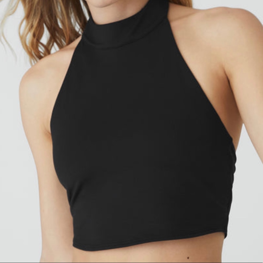 Alo- Airbrush Millennial Bra Tank - Black